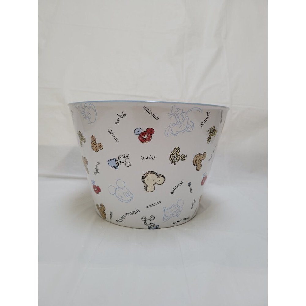 Disney Mickey Mouse Large Popcorn Bowl  Blue Inside - Waffle Minnie Goof… - Picture 4 of 7